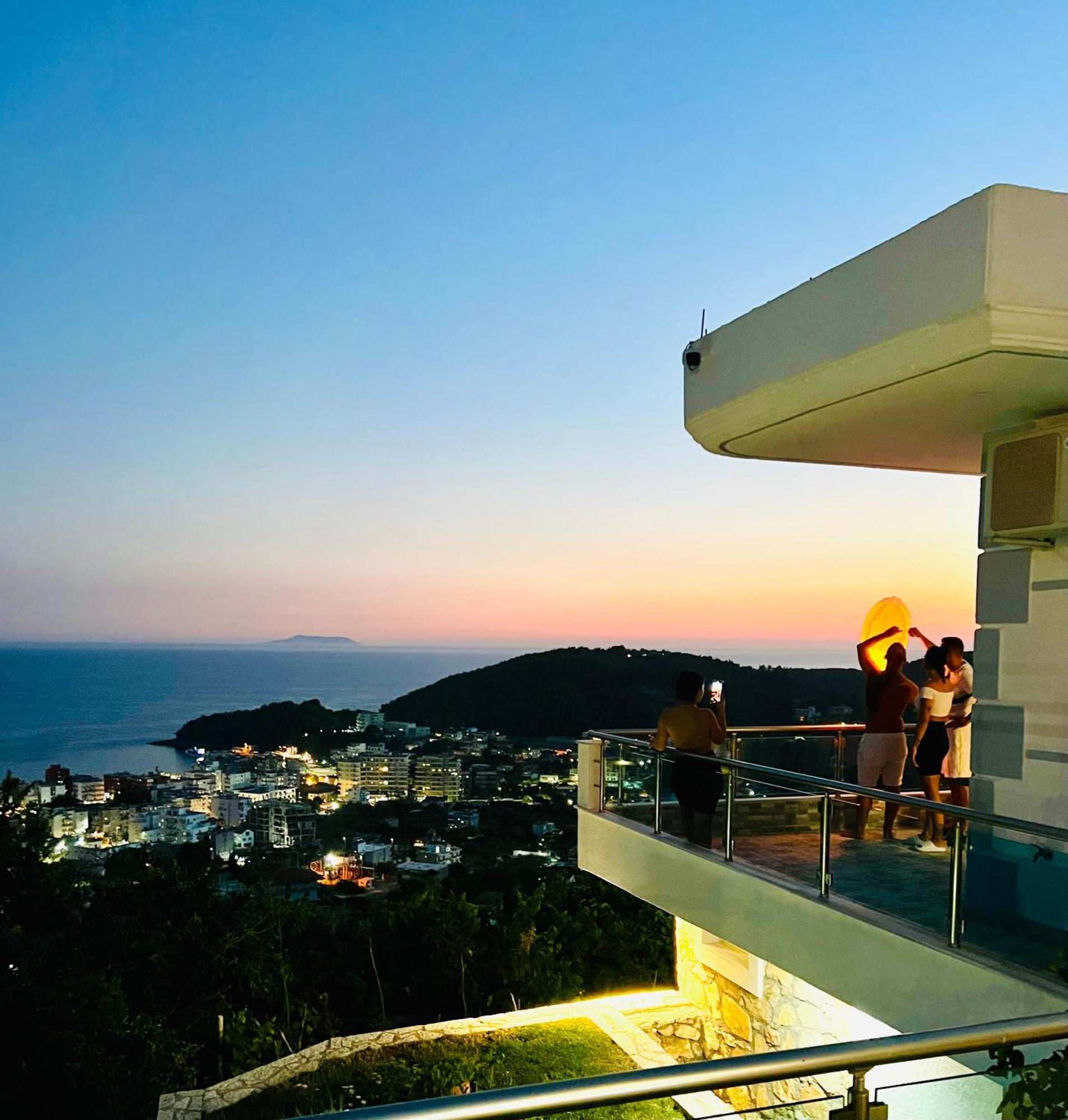 Mistral Inn Himara Kültér fotó